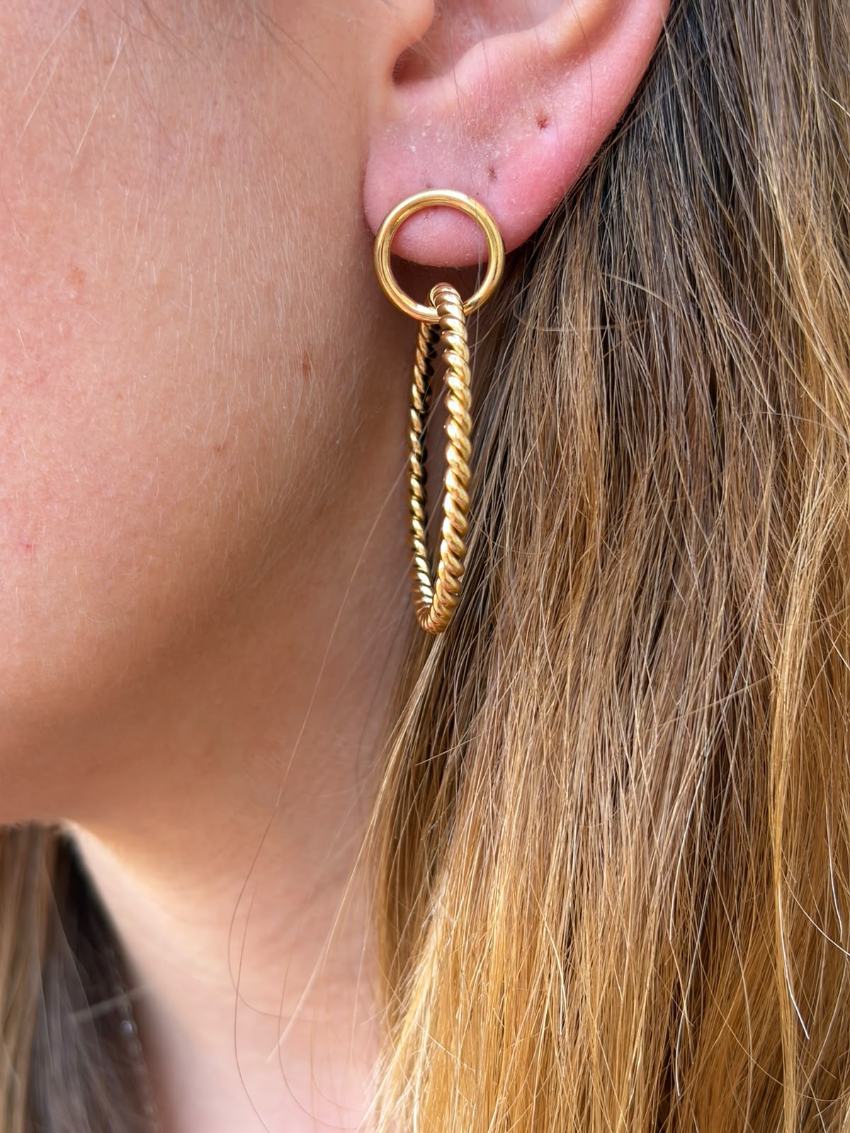 Boucles d'oreilles Calypso