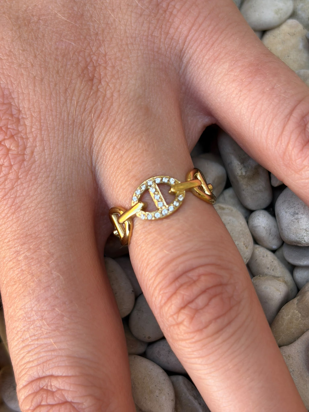 Bague ajustable - Marine