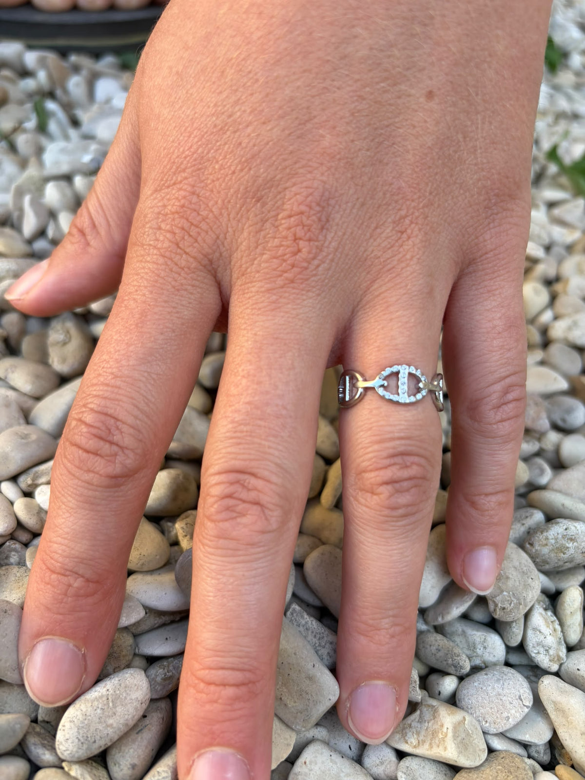 Bague ajustable - Marine